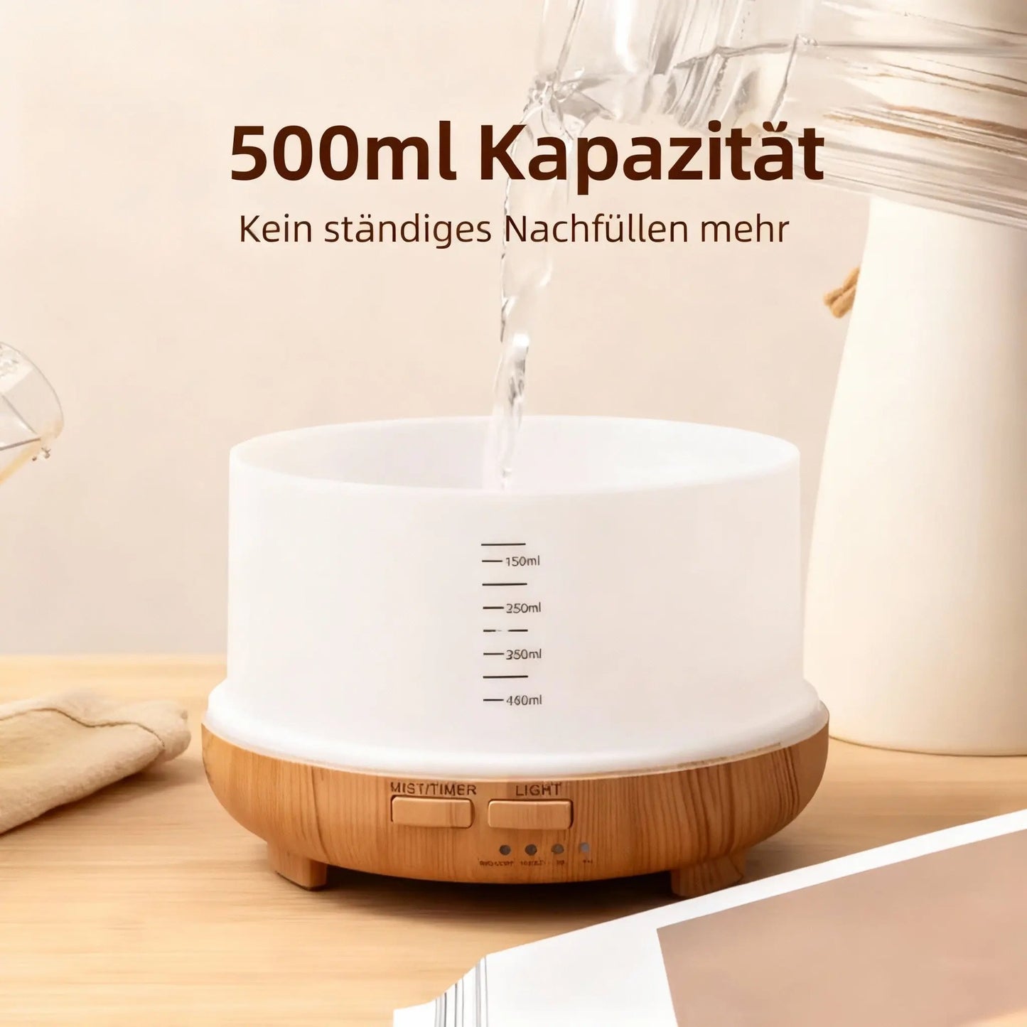 Luftbefeuchter 500ml Wasserkapazität